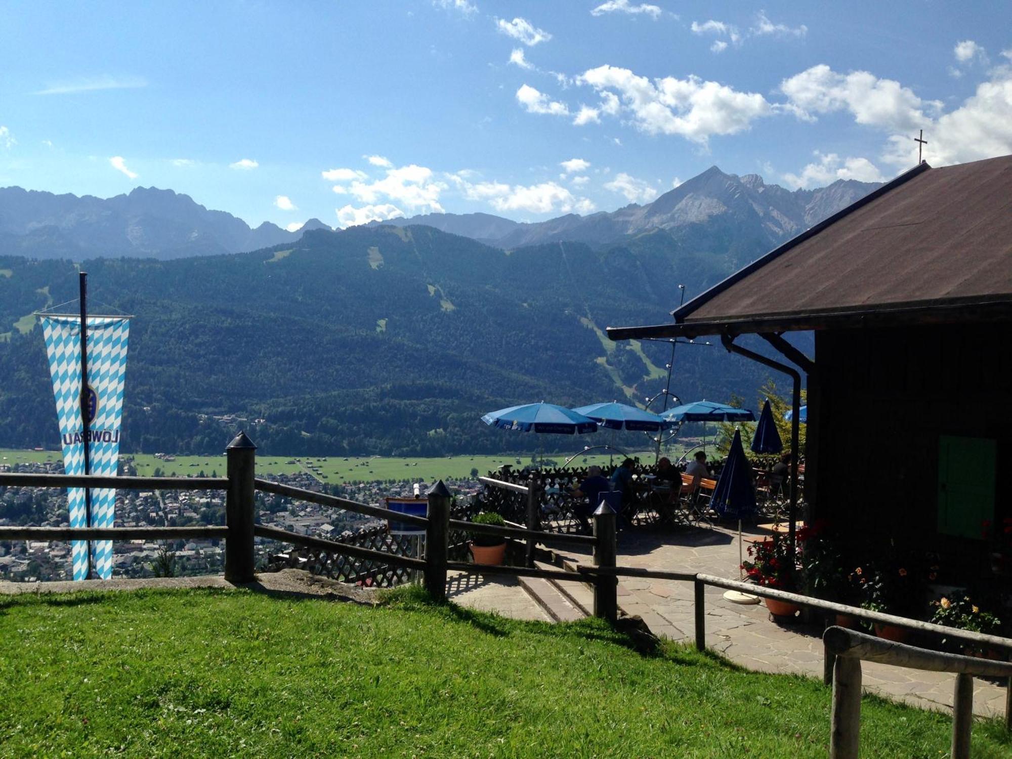 Bayern Resort Hotel - Adults Only - Mit Zugspitzblick - Eibsee-Naehe - Wellnessbereich - Naturpool Im Sommer Grainau Buitenkant foto