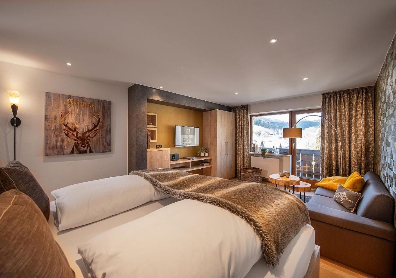 Bayern Resort Hotel - Adults Only - Mit Zugspitzblick - Eibsee-Naehe - Wellnessbereich - Naturpool Im Sommer Grainau Buitenkant foto